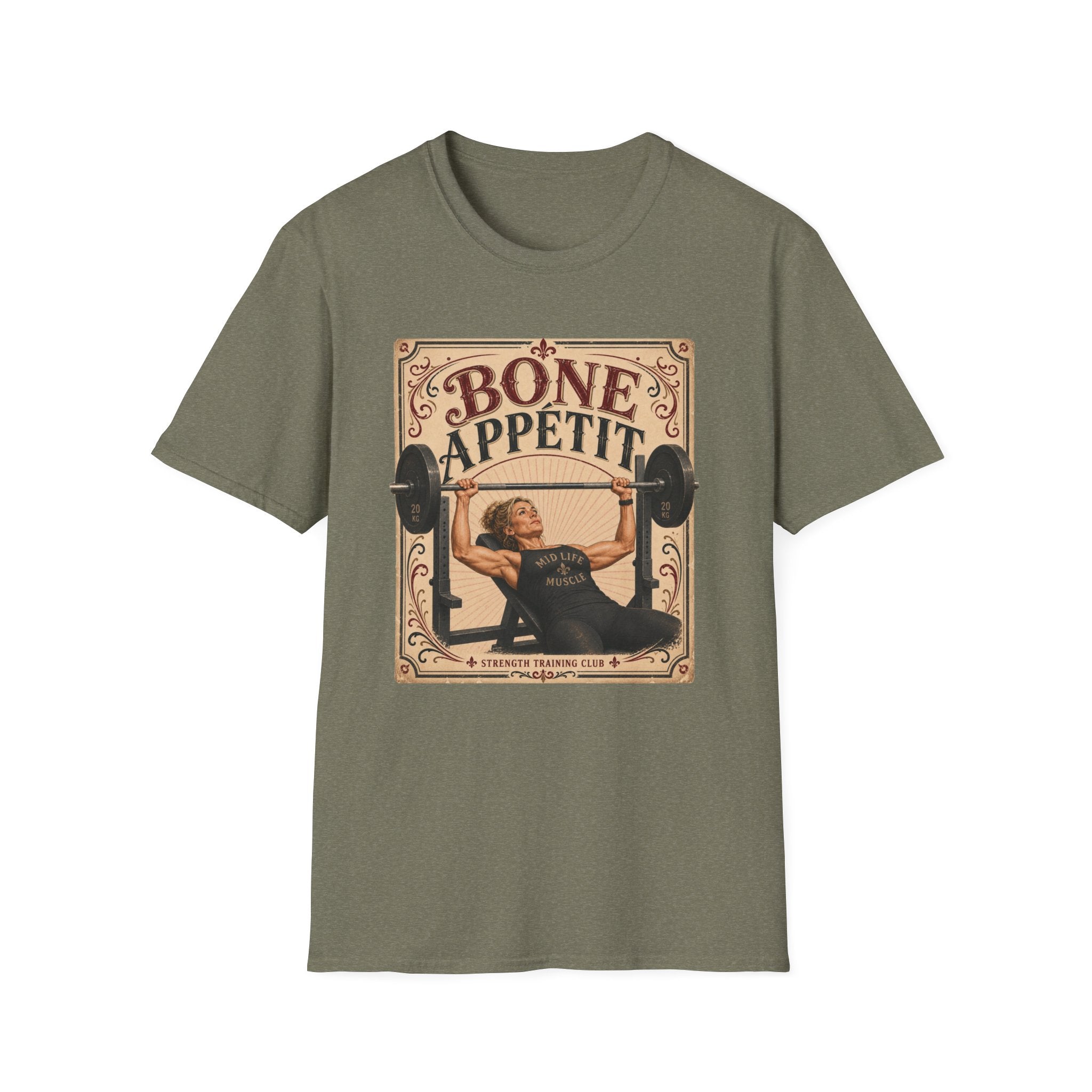 Bench Press T-Shirt - A