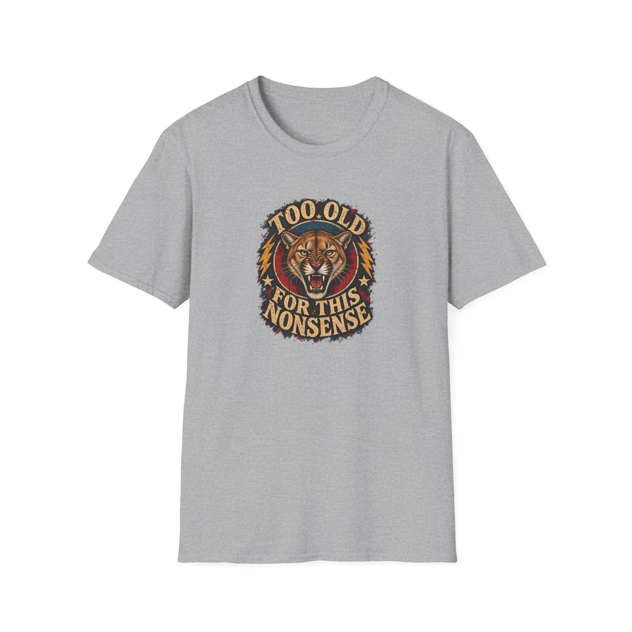 Old For Nonsense T-Shirt Cougar