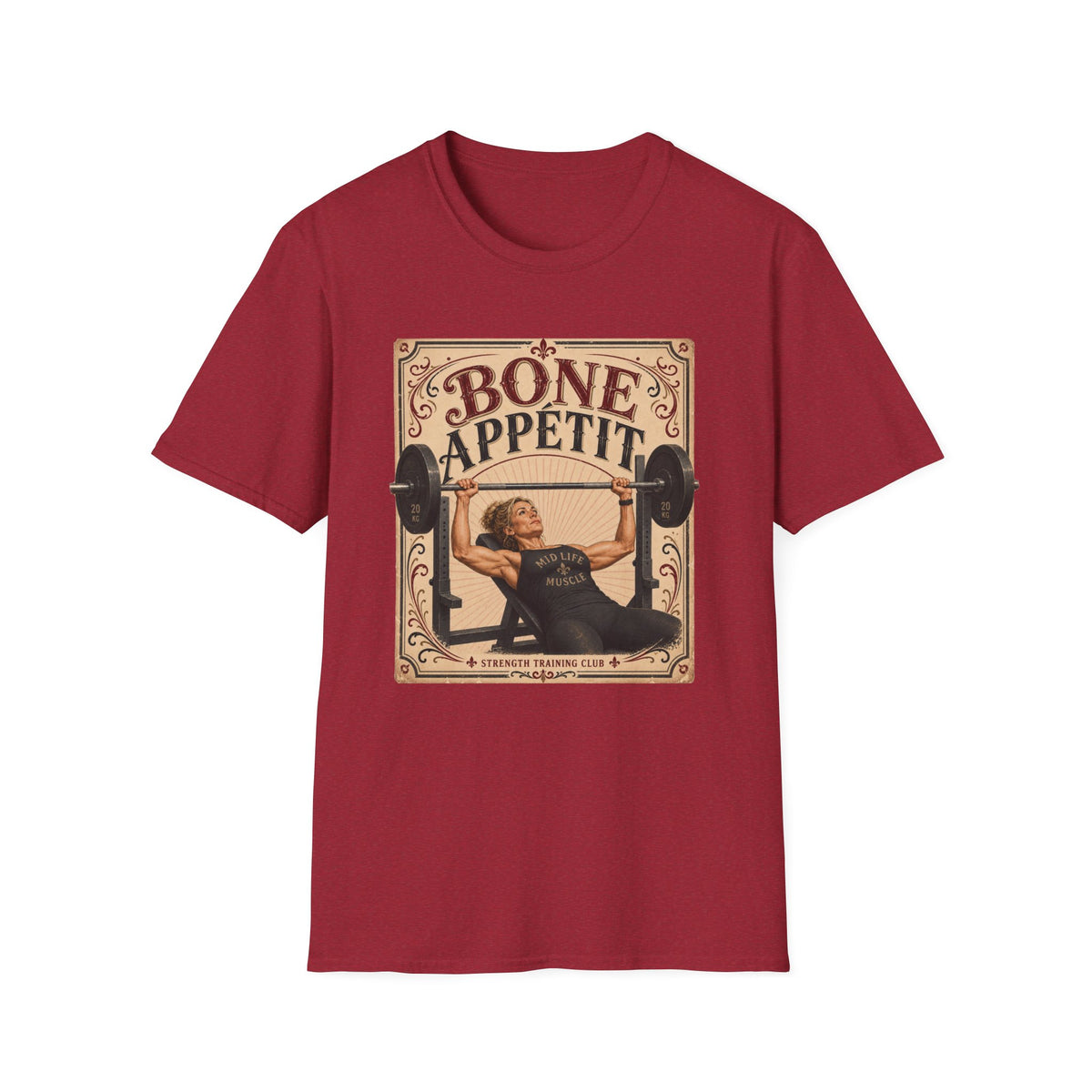 Bench Press T-Shirt - A