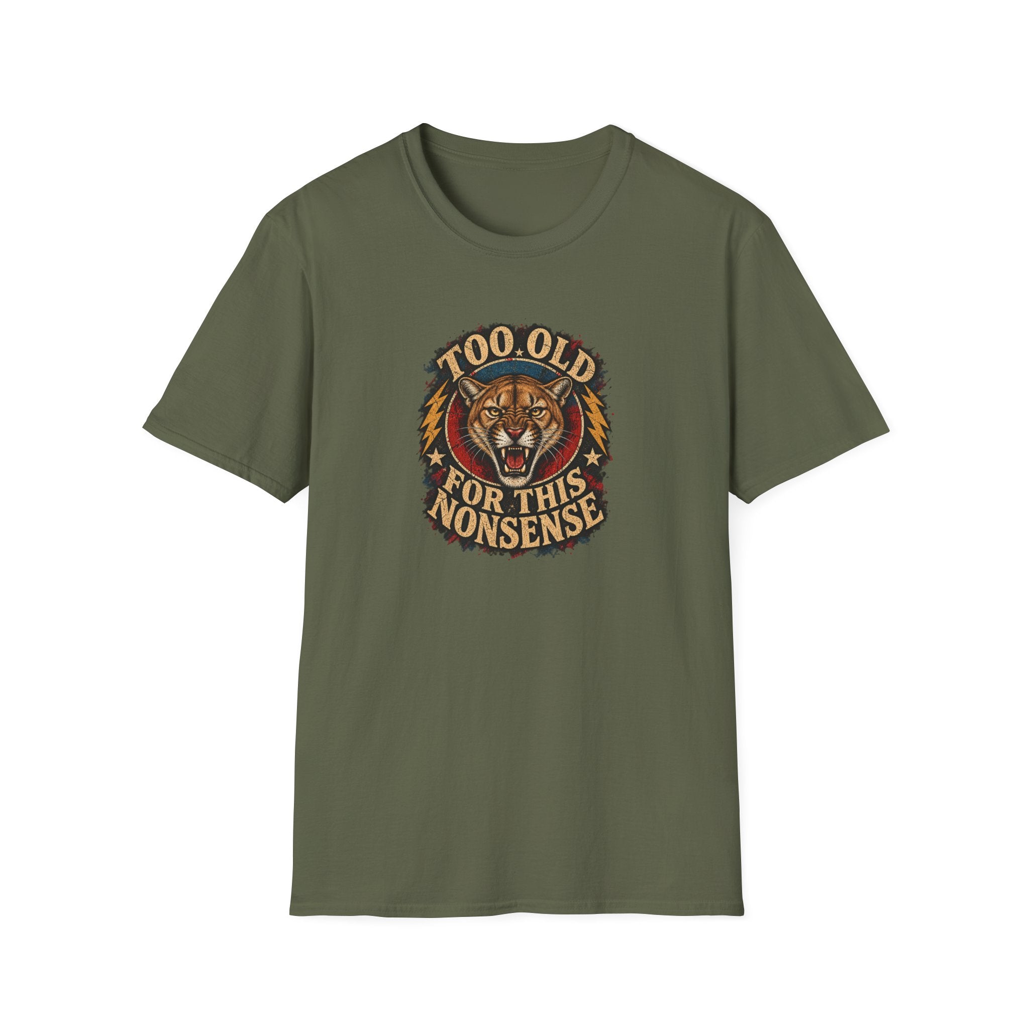 Old For Nonsense T-Shirt Cougar