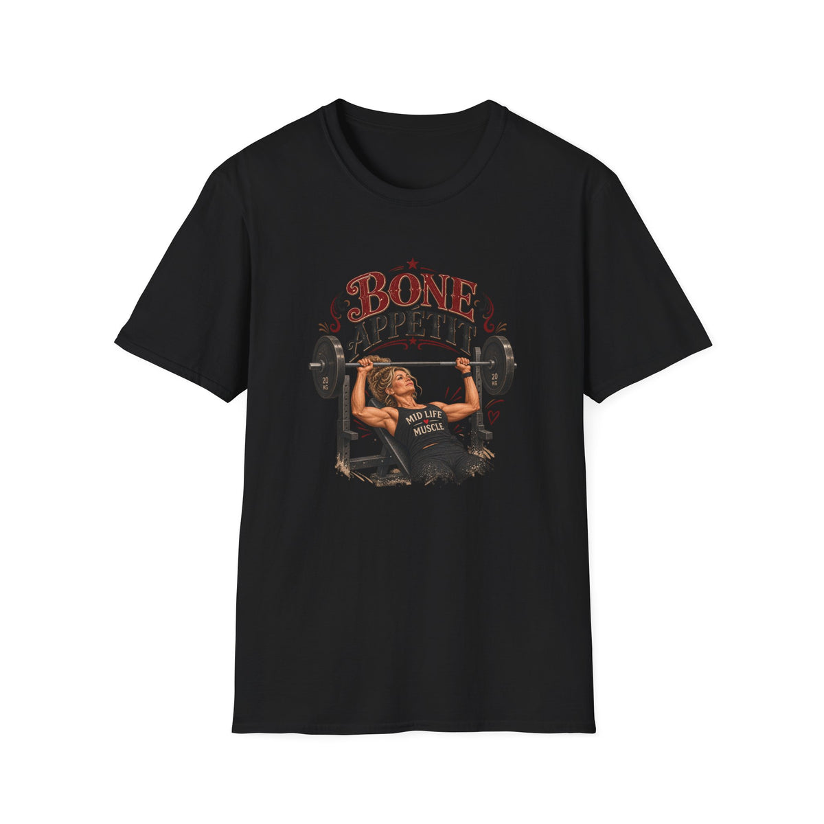 Bench Press T-Shirt - Blonde