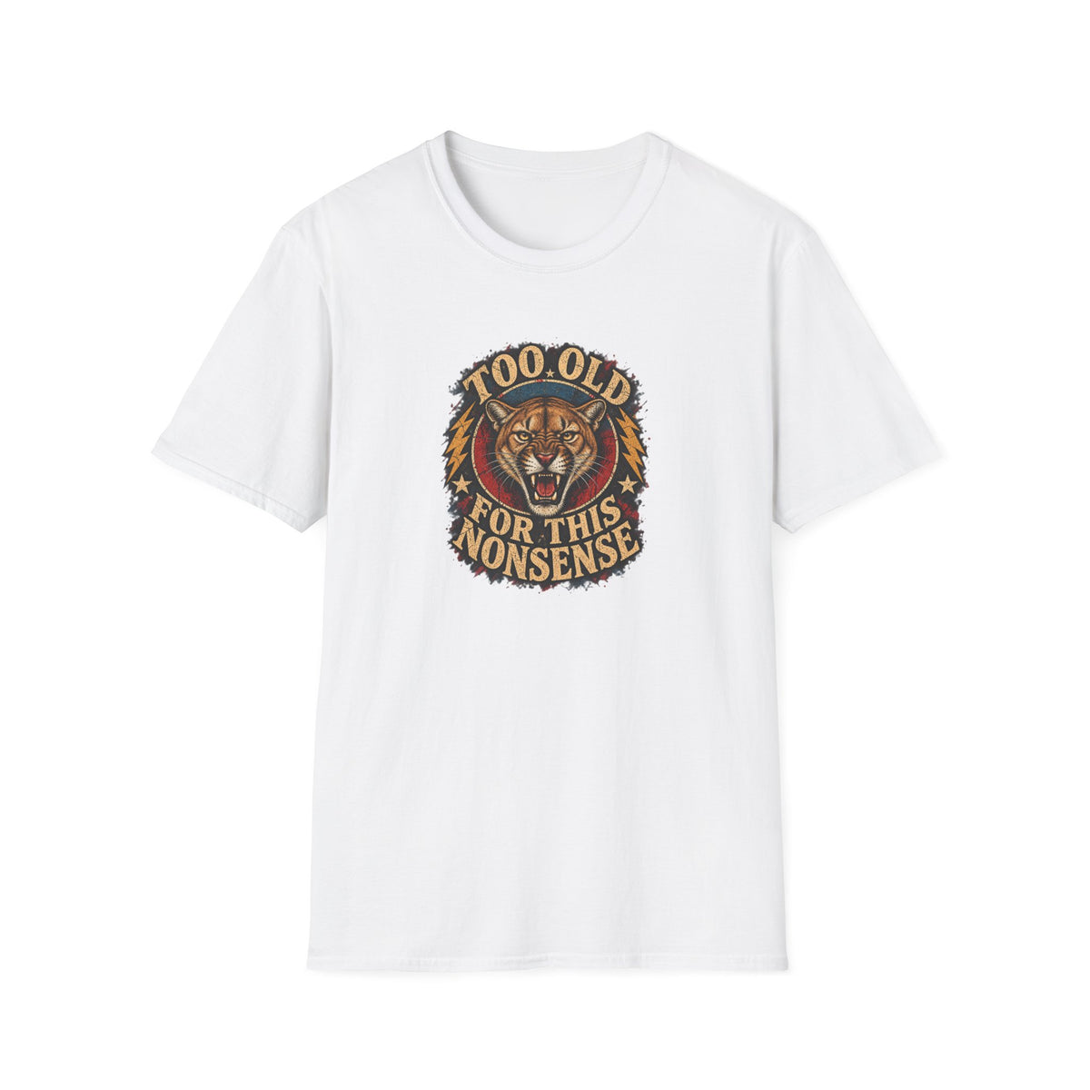 Old For Nonsense T-Shirt Cougar
