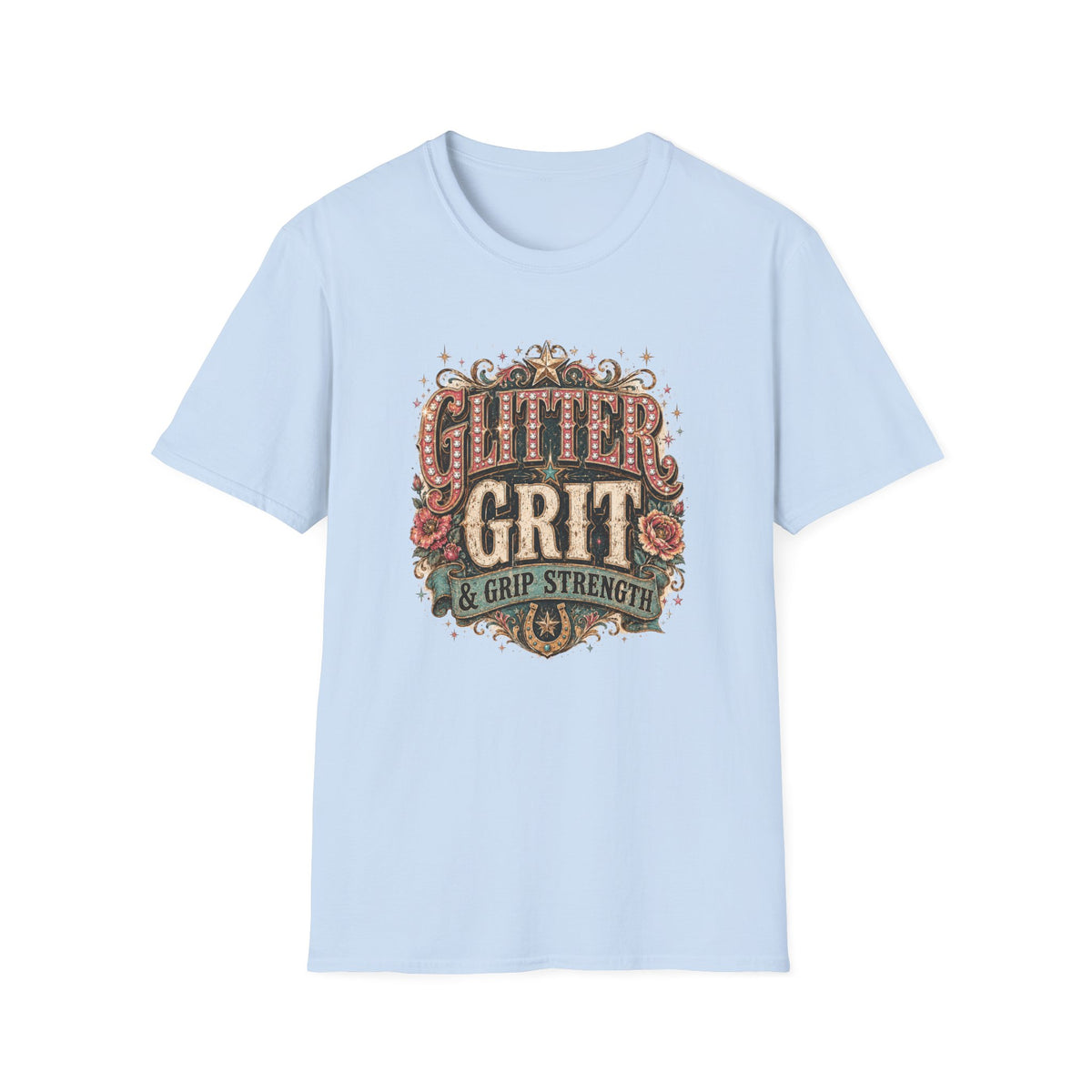 Glitter Grit T-Shirt - B