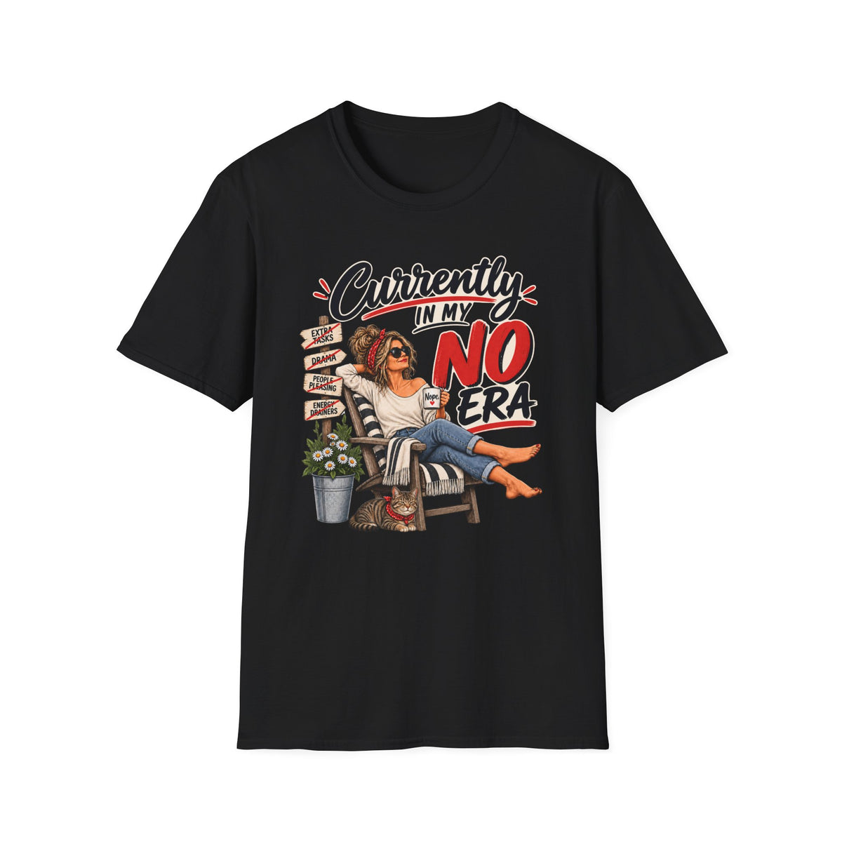 My No Era T-Shirt - cat