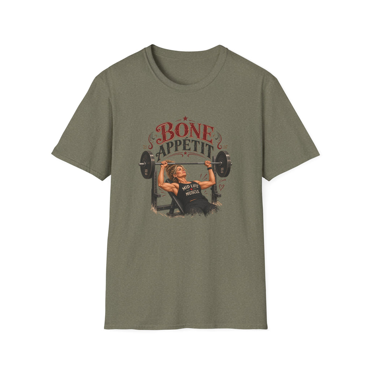 Bench Press T-Shirt - Blonde