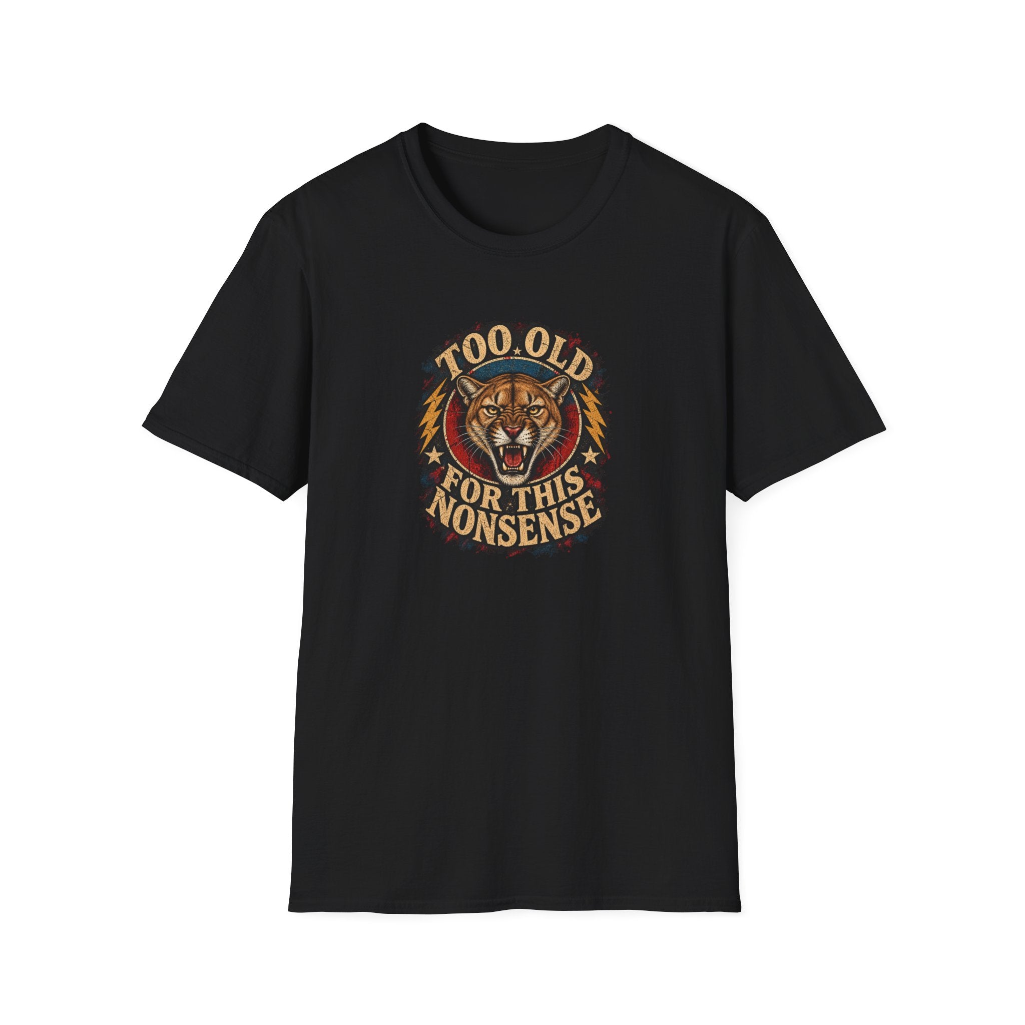 Old For Nonsense T-Shirt Cougar