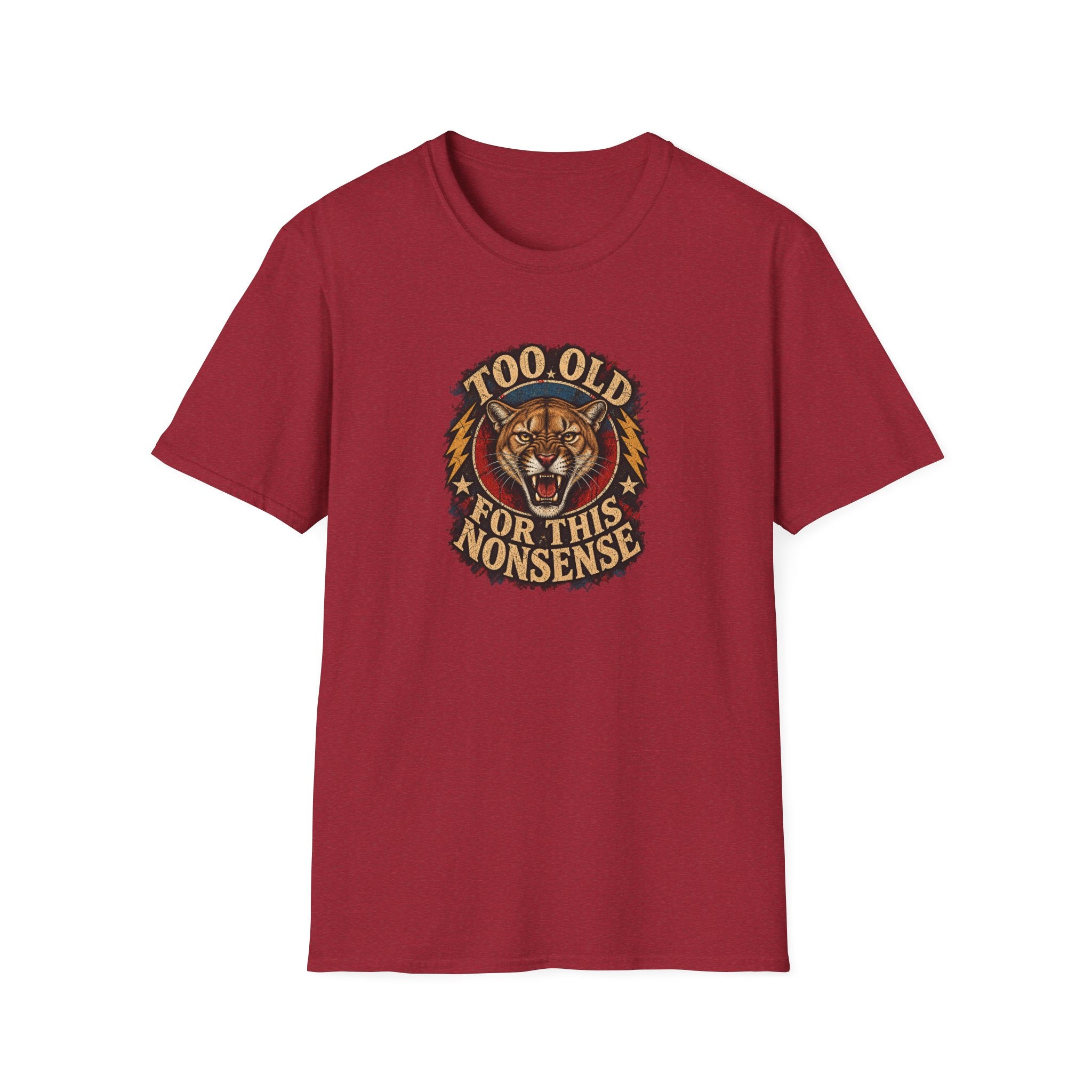Old For Nonsense T-Shirt Cougar