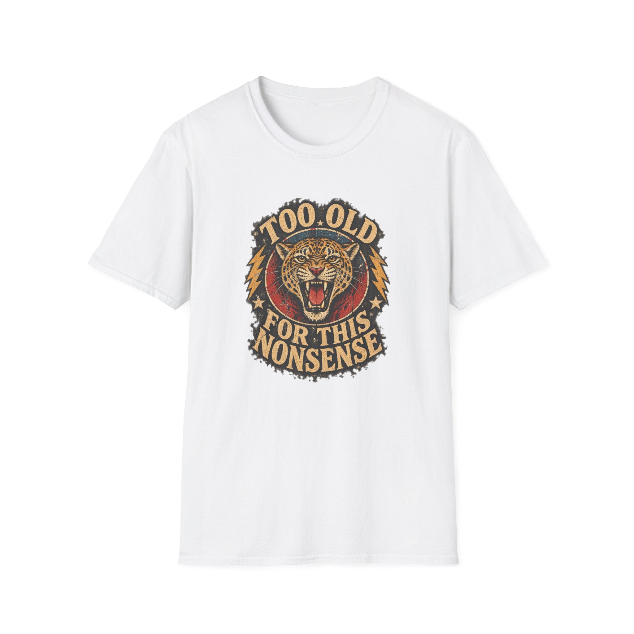 Old For Nonsense T-Shirt Leopard