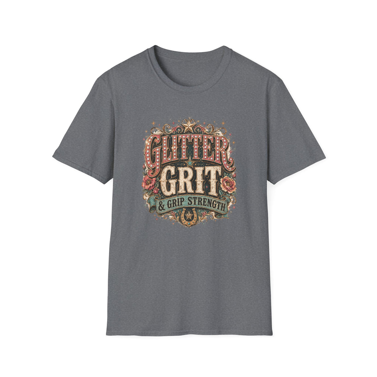 Glitter Grit T-Shirt - B