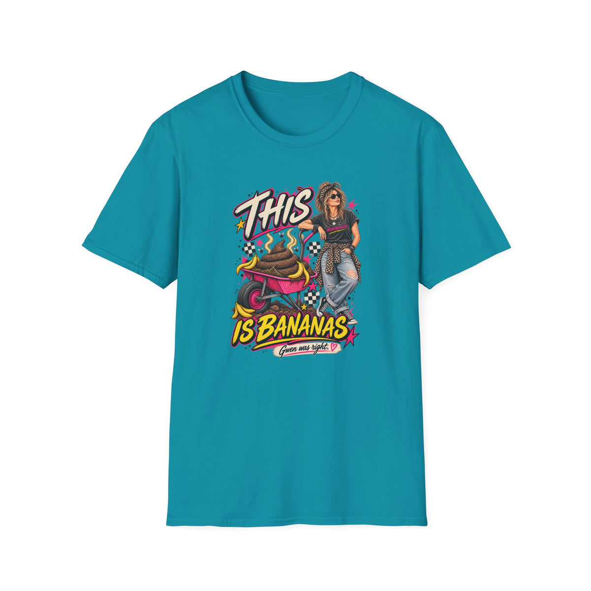 Sh*t Is Bananas T-Shirt - stand