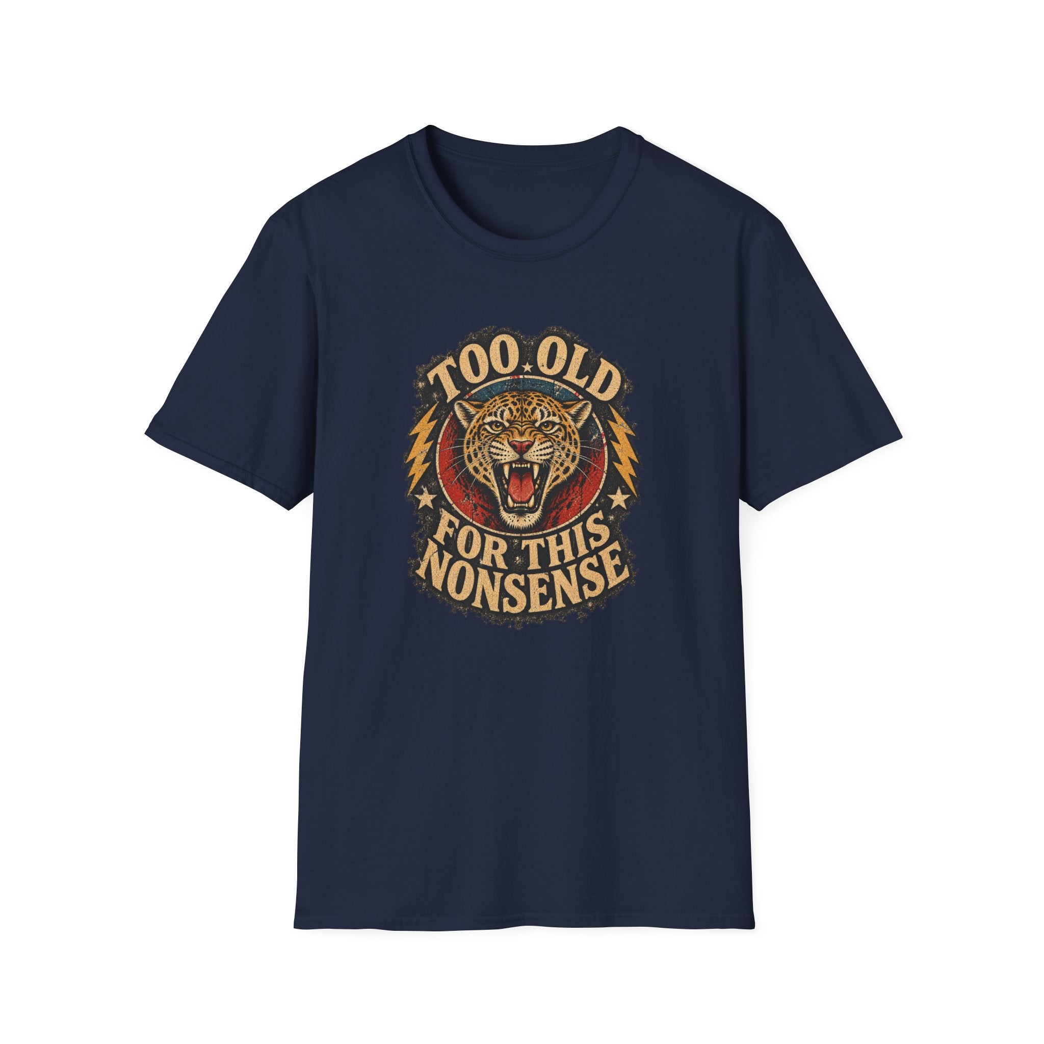 Old For Nonsense T-Shirt Leopard